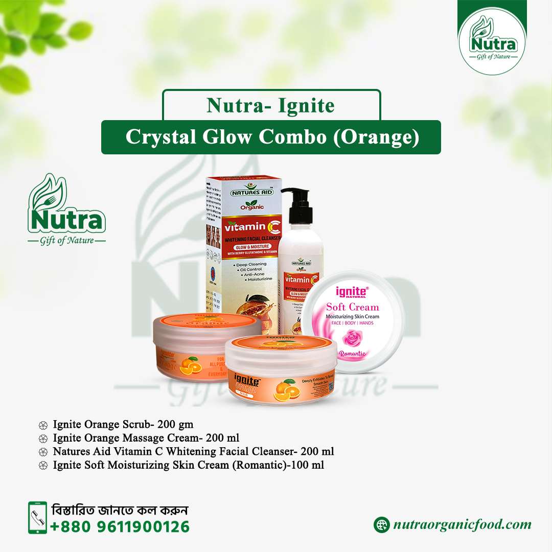 Nutra Skin Care Crystal Glow Combo (Orange)