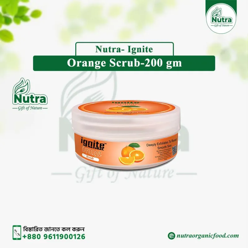 Ignite Orange Scrub-200 gm