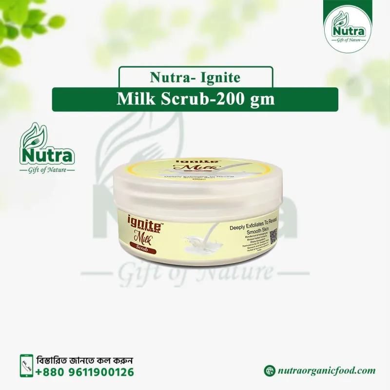 Ignite Milk Scrub-200 gm