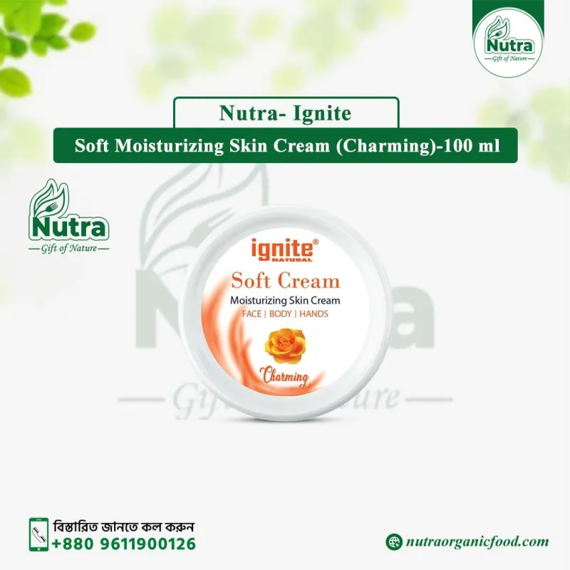 Ignite Soft Cream Moisturizing Skin Cream (Charming) 100 ml