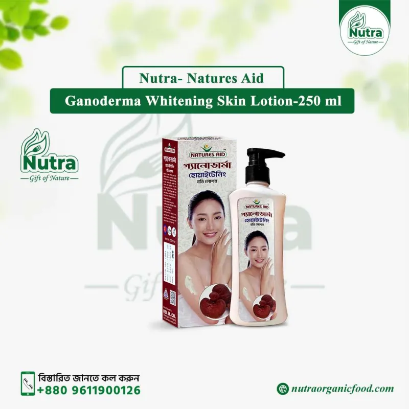 NATURES AID Ganoderma Whitening Body lotion 250ml