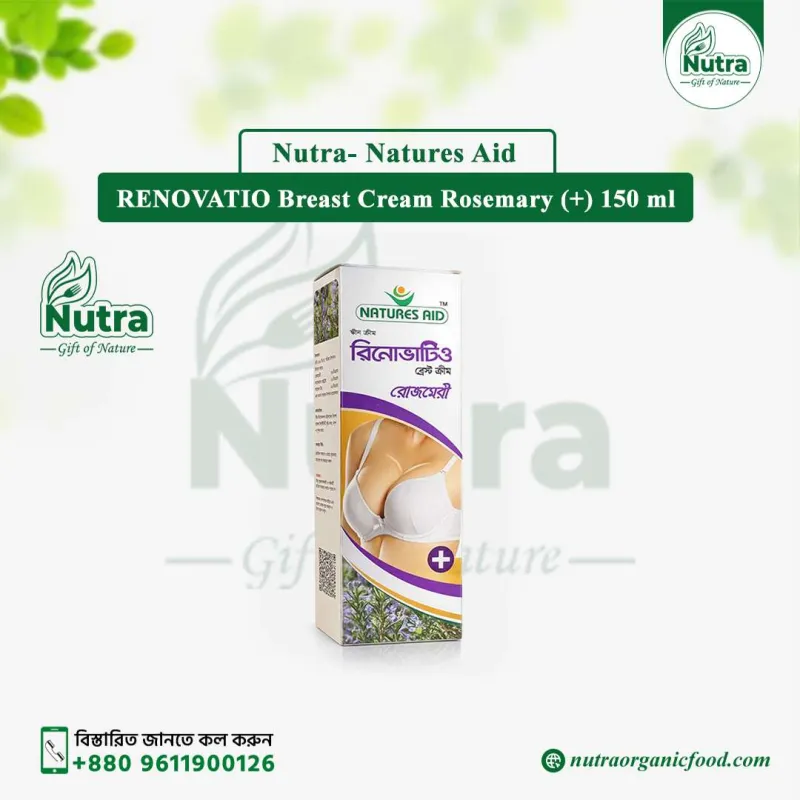NATURES AID RENOVATIO Breast Cream Rosemary (+) 150 ml