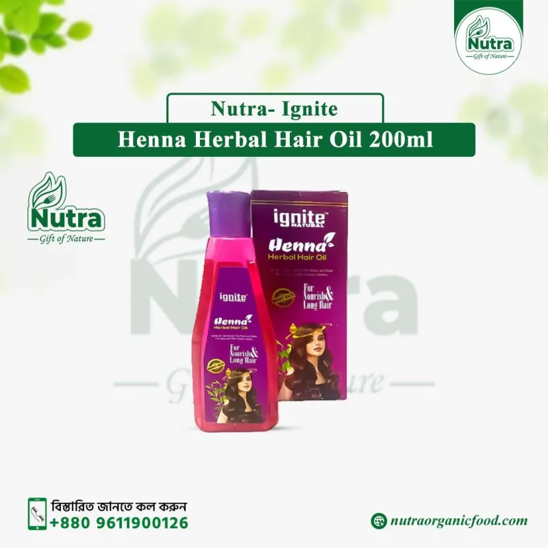Ignite Henna Herbal Hair Oil 200ml
