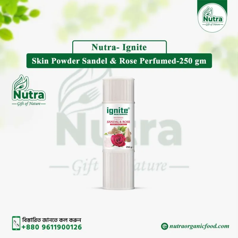 Ignite Skin Powder Sandel & Rose Perfumed